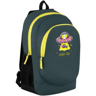 КанцРЦ Рюкзак ArtSpace Classic "Caught Fish", 45*30*16см, 2 отделения, 2 кармана, PU покрытие, упло