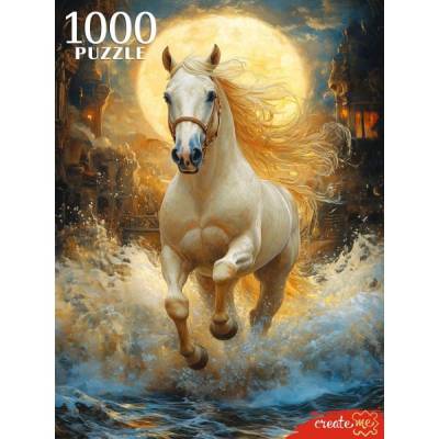 Купить ПАЗЛЫ 1000 элементов. БЕЛАЯ ЛОШАДЬ   (арт.П1000-8272) в БУКВАЕШКА