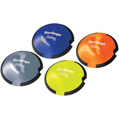 Точилка пластиковая Berlingo "Fantasy", с контейнером, 1 отверстие, ассорти BBp_15034