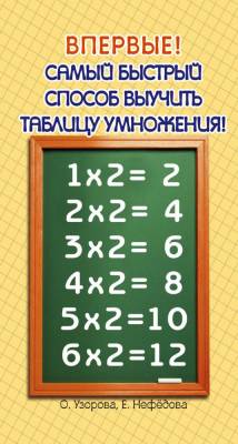 АСТ Узорова.Самый быстрый способ выучить таблицу умножения