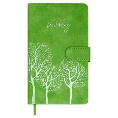 Ежедневник недатированный А6+, Тиволи салатовый, 120 л., арт. 70679