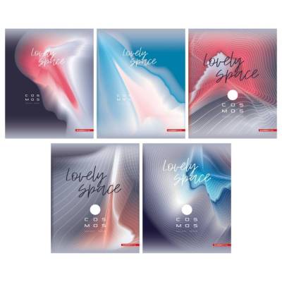 Тетрадь 96л скр А5 кл Космос внутри 12001/5-EAC