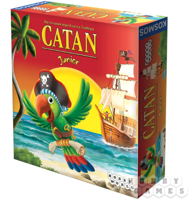 Купить Хобби Настольная игра: Колонизаторы Catan Junior (2024) в БУКВАЕШКА