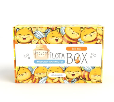 Купить Милота MilotaBox "Bee Box" в интернет-магазине Букваешка