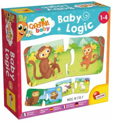 Купить Игра-головоломка для развития логики "Baby Logic Животные" в БУКВАЕШКА