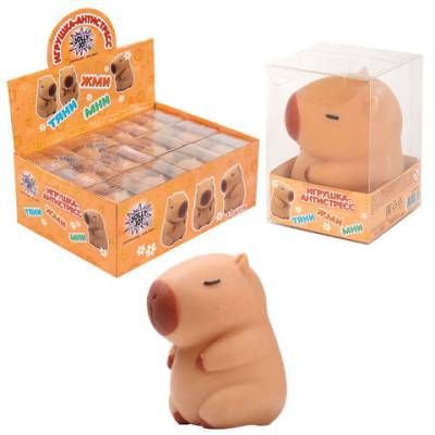 Купить Самсон Игрушка-антистресс Капибара, JOLLY JOT, 665792 в интернет-магазине Букваешка