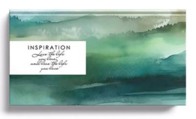 Планинг карм. недат. 64л. Classic. Свежее утро, интегр, матов. ламин.