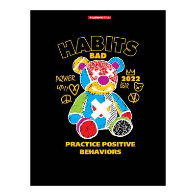 Книжка записная А5 64л интегр 11129-EAC мат лам Цветной мишка