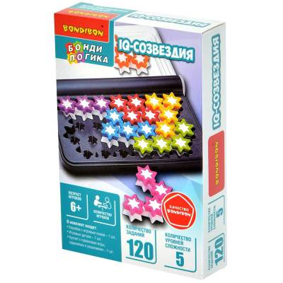 Купить Хобби Настольная игра: IQ-Созвездия в БУКВАЕШКА