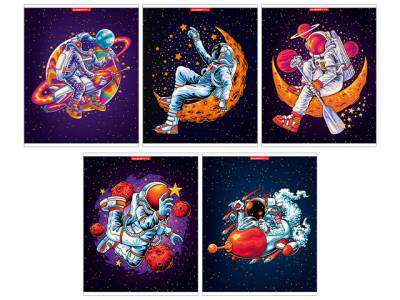 Тетрадь 40л скр А5 кл За пределами Земли 13409/5-EAC