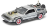 Купить DeLorean DMC-12 из "Назад в будущее 3". Коллекционная машинка 1:24 в интернет-магазине Букваешка