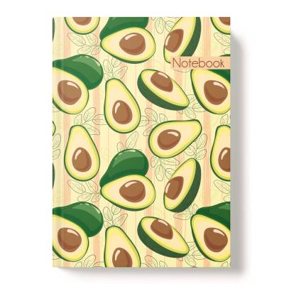 Книжка записная А5 64л интегр 13454-EAC глянц лам Авокадо