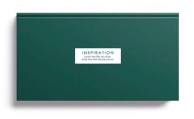 Планинг карм. недат. 64л. Classic. Moss, интегр, матов. ламин.