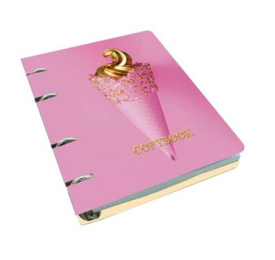 Тетрадь на кольцах А5 100л. Клетка. My dreams. Дизайн 1, ПБКФ1004