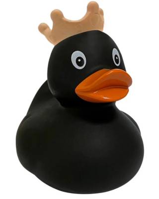 Купить Уточка Черная в короне в интернет-магазине Букваешка