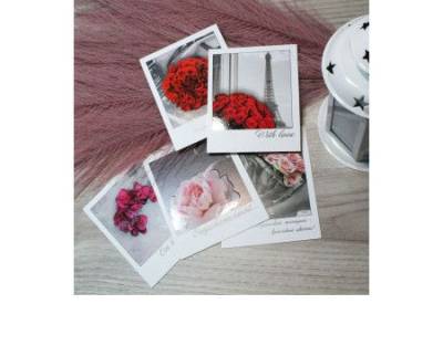 Мини-открытка "Фотокарточка" арт. 6ФК