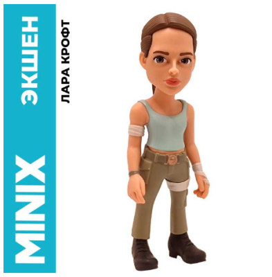 Купить Лара Крофт Коллекционная фигурка MINIX  в БУКВАЕШКА