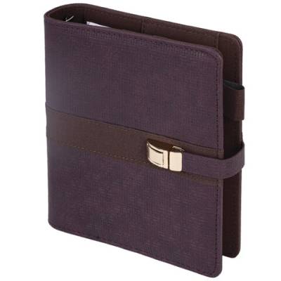 Ежедневник-органайзер недатированный BRAUBERG В6, 160л коричневый, 116210