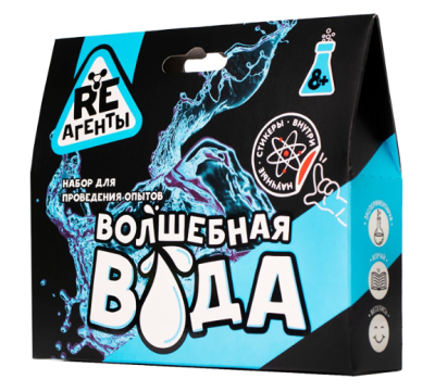Купить ВолшМир Научно-познавательный набор "Волшебная вода", модели «Re-Агенты» (арт.EX024T) в интернет-магазине Букваешка