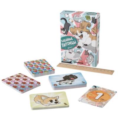 Купить Настольная игра: Кавайные питомцы в БУКВАЕШКА