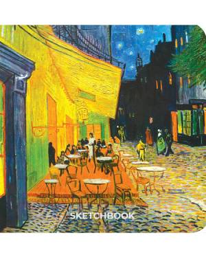MyArt. Скетчбук "Ван Гог Премиум" Ночная терраса кафе
