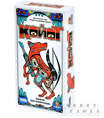 Купить Хобби Настольная игра: Койот в БУКВАЕШКА