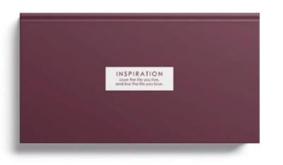 Планинг карм. недат. 64л. Classic. Maroon, интегр, матов. ламин.