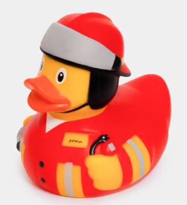 Купить Кратнова Уточка Пожарный в интернет-магазине Букваешка