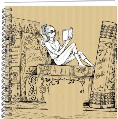 КанцЭксмо Скетчбук (190х190) 30л. DRAFT and CRAFT. Дизайн 18 евроспираль, тв.обл.ТСК305086