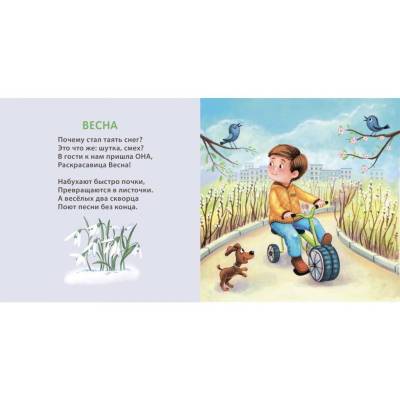 Робинс Книжки - картонки. Времена года