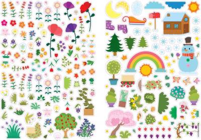 Робинс 600 наклеек. Окружающий мир