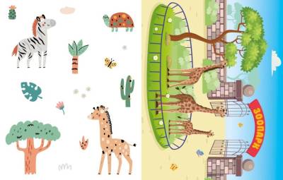 Объёмные игрушки из бумаги. Зоопарк.Кира Малецкая