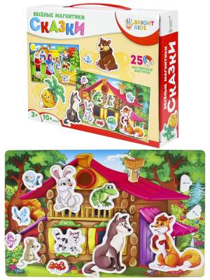 Купить Bright kids. Весёлые магнитики. Сказки. Арт. (ИН-7613) в БУКВАЕШКА
