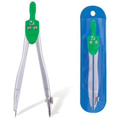 Самсон Циркуль BRAUBERG, 115 мм, упаковка -чехол, 210312