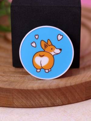 Милота Попсокет "Cute corgi"