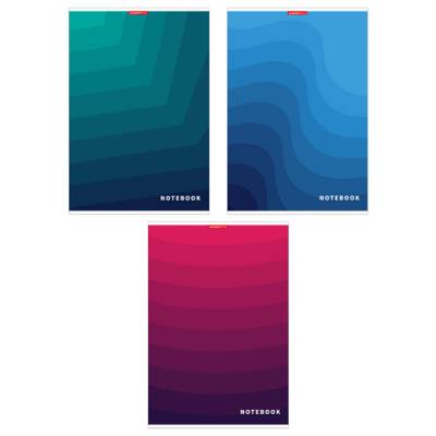 Тетрадь 96л скр А4 кл Монохром 13593/3-EAC полн УФ лак