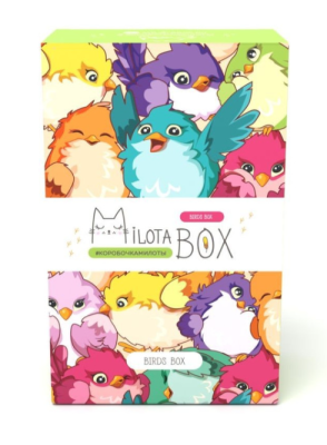 Купить Милота MilotaBox mini "Birds Box" в интернет-магазине Букваешка