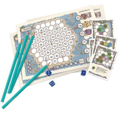 Купить Настольная игра: Затерянный остров в БУКВАЕШКА