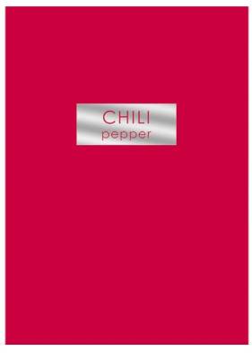 Тетрадь А4-, 48л. Скрепка. Chili Pepper