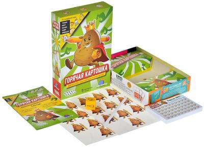 Купить Настольная игра: Горячая картошка в БУКВАЕШКА
