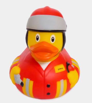 Купить Кратнова Уточка Пожарный в интернет-магазине Букваешка