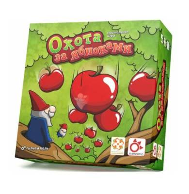 Купить Настольная игра: Охота за яблоками в БУКВАЕШКА