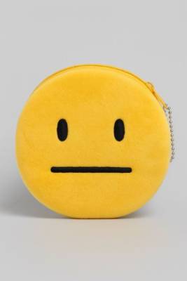 Милота Кошелёк плюшевый "No mood", yellow (11*11 см)