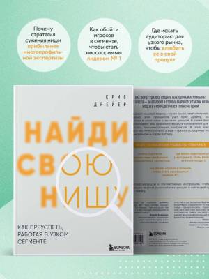 Эл Эксмо БизнесЛучшМирОпыт. Найди свою нишу. Как преуспеть, работая в узком сегменте. Дрейер К.