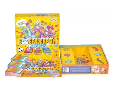 Купить Настольная игра: Воображарий Junior (2024) в БУКВАЕШКА