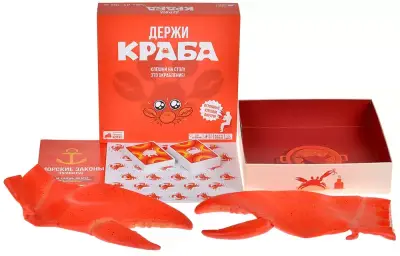 Купить Настольная игра: Держи краба в БУКВАЕШКА