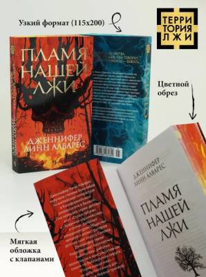 Купить книгу Пламя нашей лжи. Дженнифер Линн Алварес. 