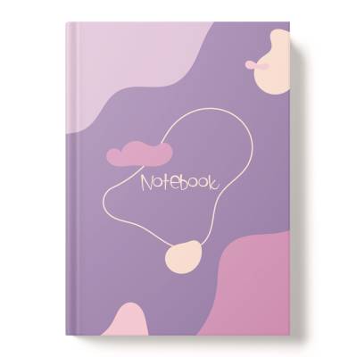 Книжка записная А5 96л 7БЦ 15140-EAC софт-тач лам Оттенки розового