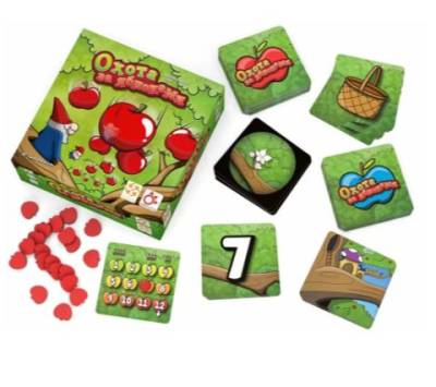 Купить Настольная игра: Охота за яблоками в БУКВАЕШКА