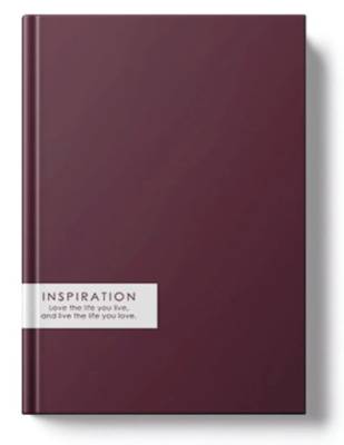 Ежедневник недат. А5 128л. CLASSIC. Maroon